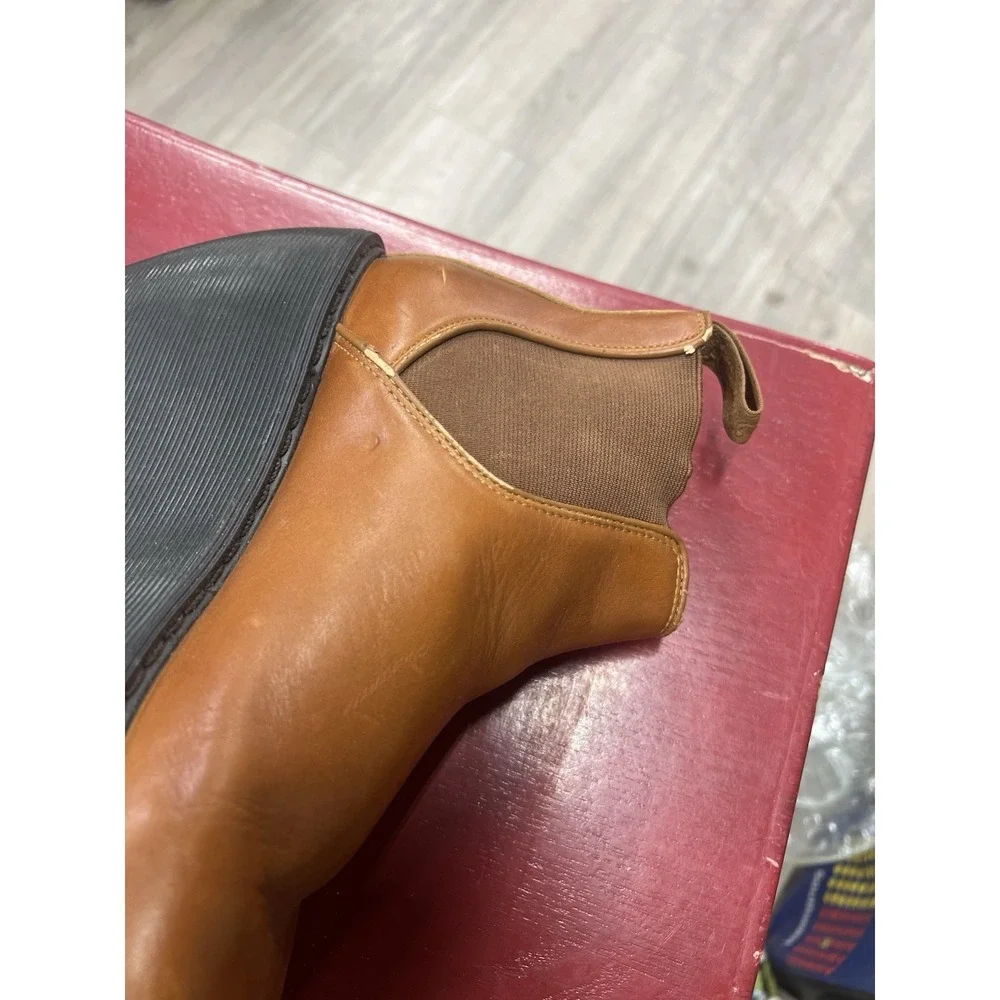 Dr. Martens Women's RARE Aerial Chelsea Tan Leather Platform Wedge Size 9 Or 9.5